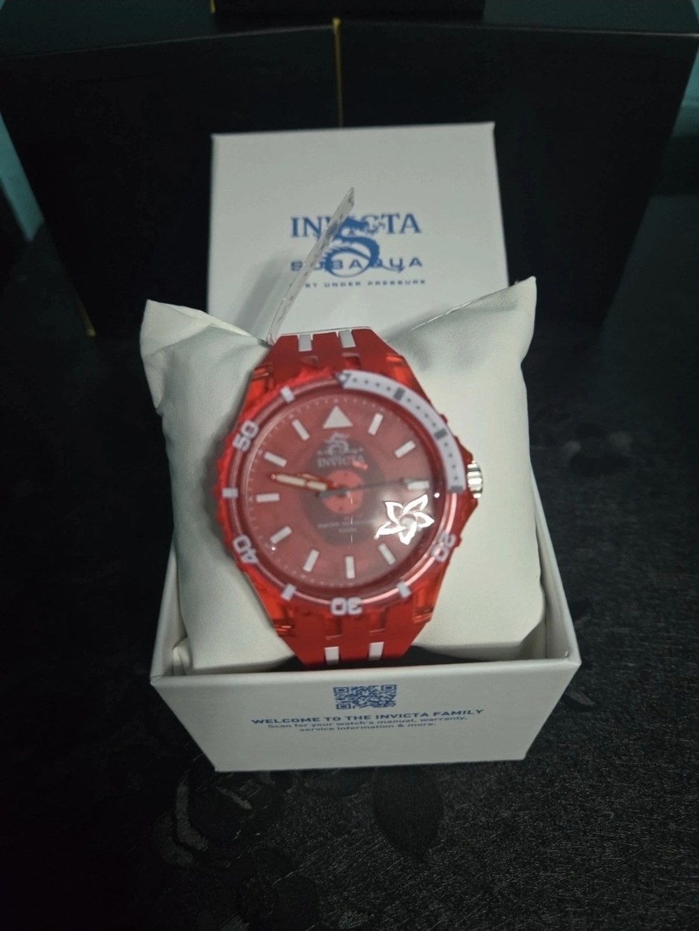 69450 Invicta Subaqua Chromamode Red/White Mens Watch 44mm